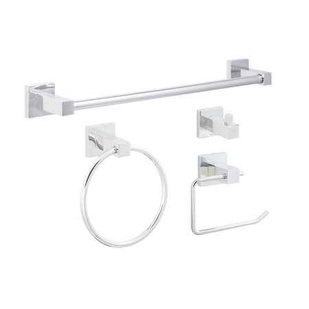 Sure-Loc Hardware Sure-Loc Hardware Baden Series Bath Set, Polished Chrome BD-SET-PH1 26